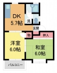 西宮市門戸岡田町の賃貸物件 間取画像