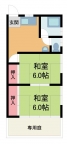 西宮市松籟荘の賃貸物件 間取画像