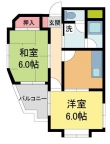 西宮市大森町の賃貸物件 間取画像