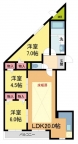 西宮市苦楽園三番町の賃貸物件 間取画像