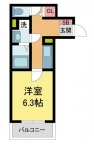 西宮市甲風園の賃貸物件 間取画像