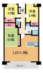 西宮市大井手町の賃貸物件 間取画像