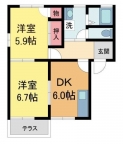 西宮市高木東町の賃貸物件 間取画像