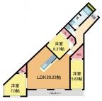 西宮市苦楽園三番町の賃貸物件 間取画像