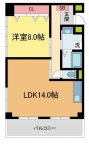 西宮市上甲東園の賃貸物件 間取画像